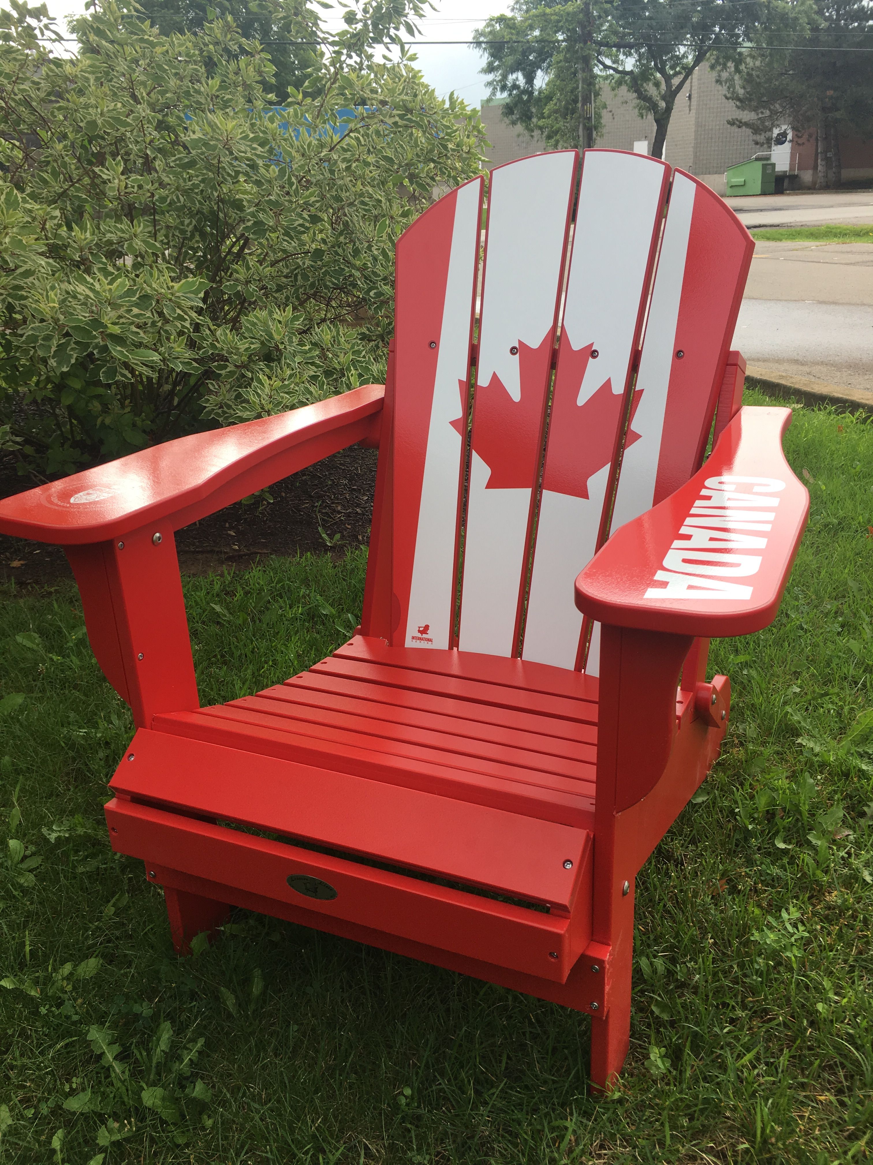 Canada Flag Chair