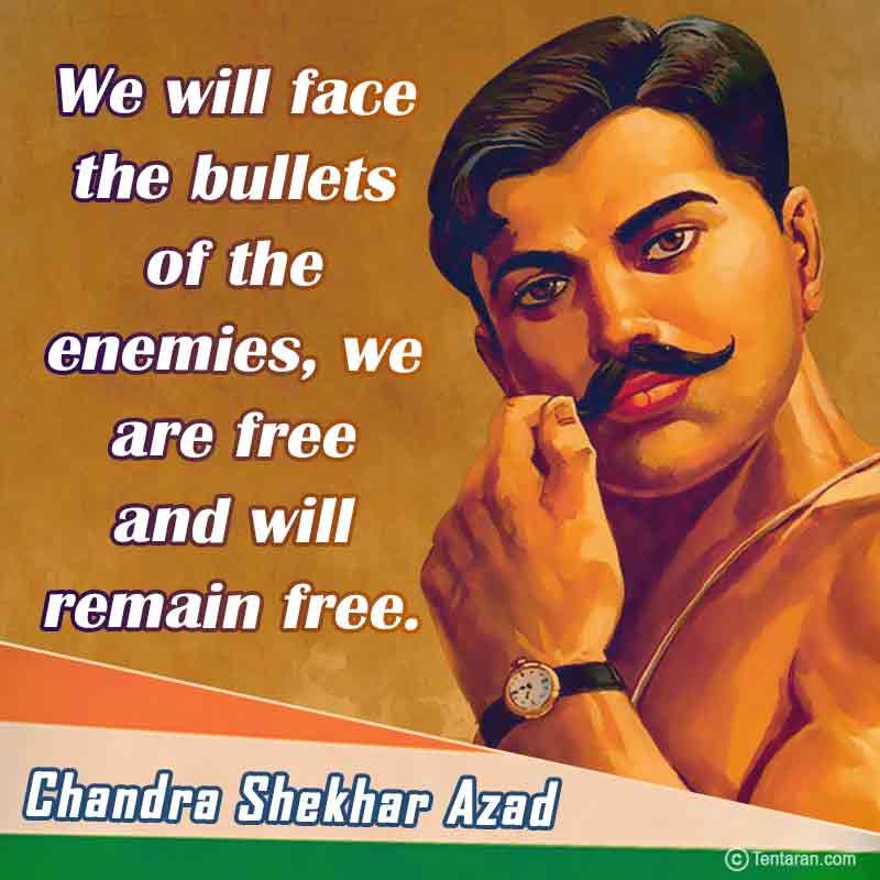 Chandra Shekhar Azad Death Anniversary Quotes Images, Whatsapp Status 2023