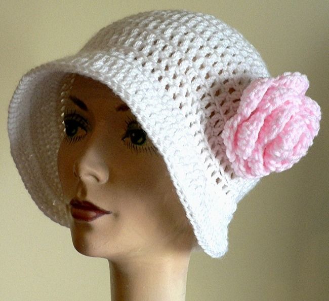 Crochet Pattern: Crochet Flapper Hat