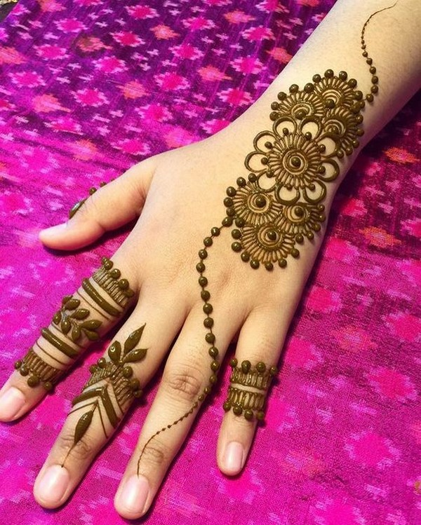 Easy Simple Beautiful Mehndi Designs For Hands