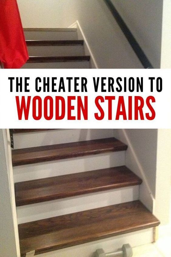 From Carpet to Wood Stairs Redo – Cheater Version…