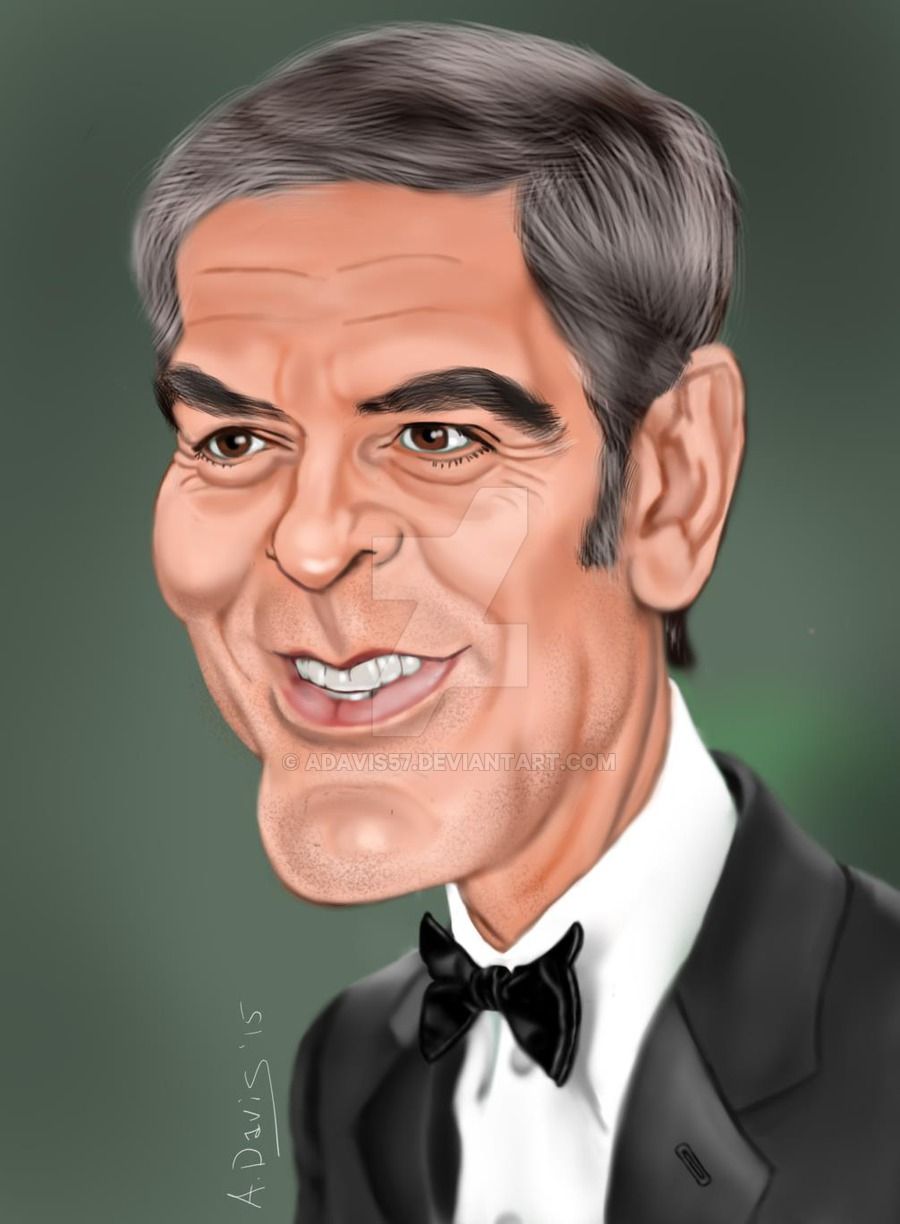 George Clooney by adavis57 on DeviantArt