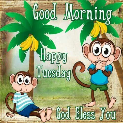 Good Morning, Happy Tuesday, God Bless