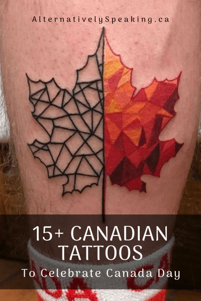 Happy Canada Day to all my fellow Canadians! It’s a day to celebrate this great nation that we call home, so let’s celebrate it the best way I know how here on Alternatively Speaking… With a tat…