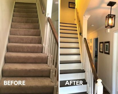 How To Change Stairs From Carpet To Wood Diy