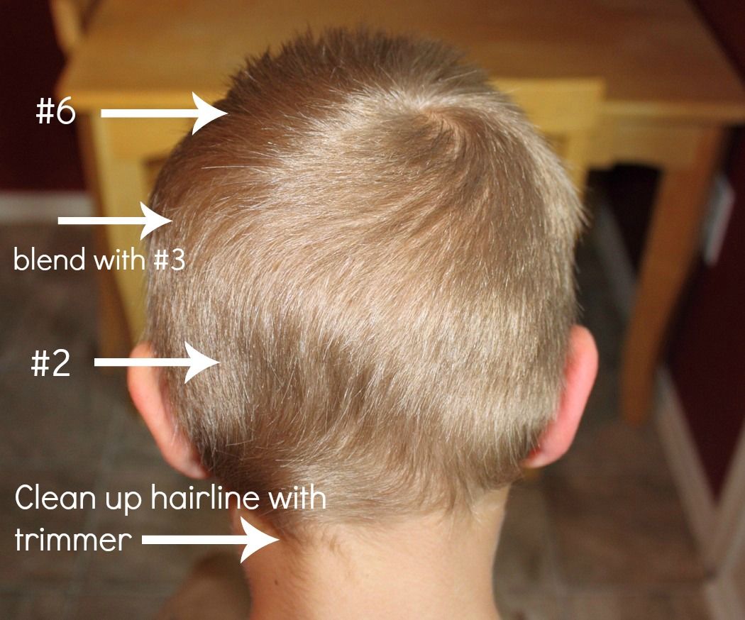 How To Do A Boy'S Haircut With Clippers - Frugal Fun For Boys And Girls