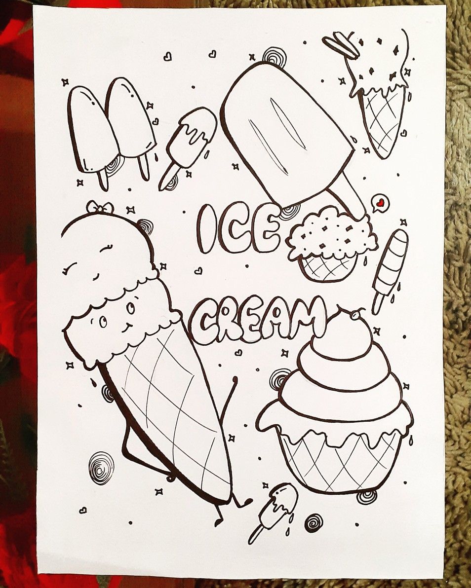 Ice Cream Doodle