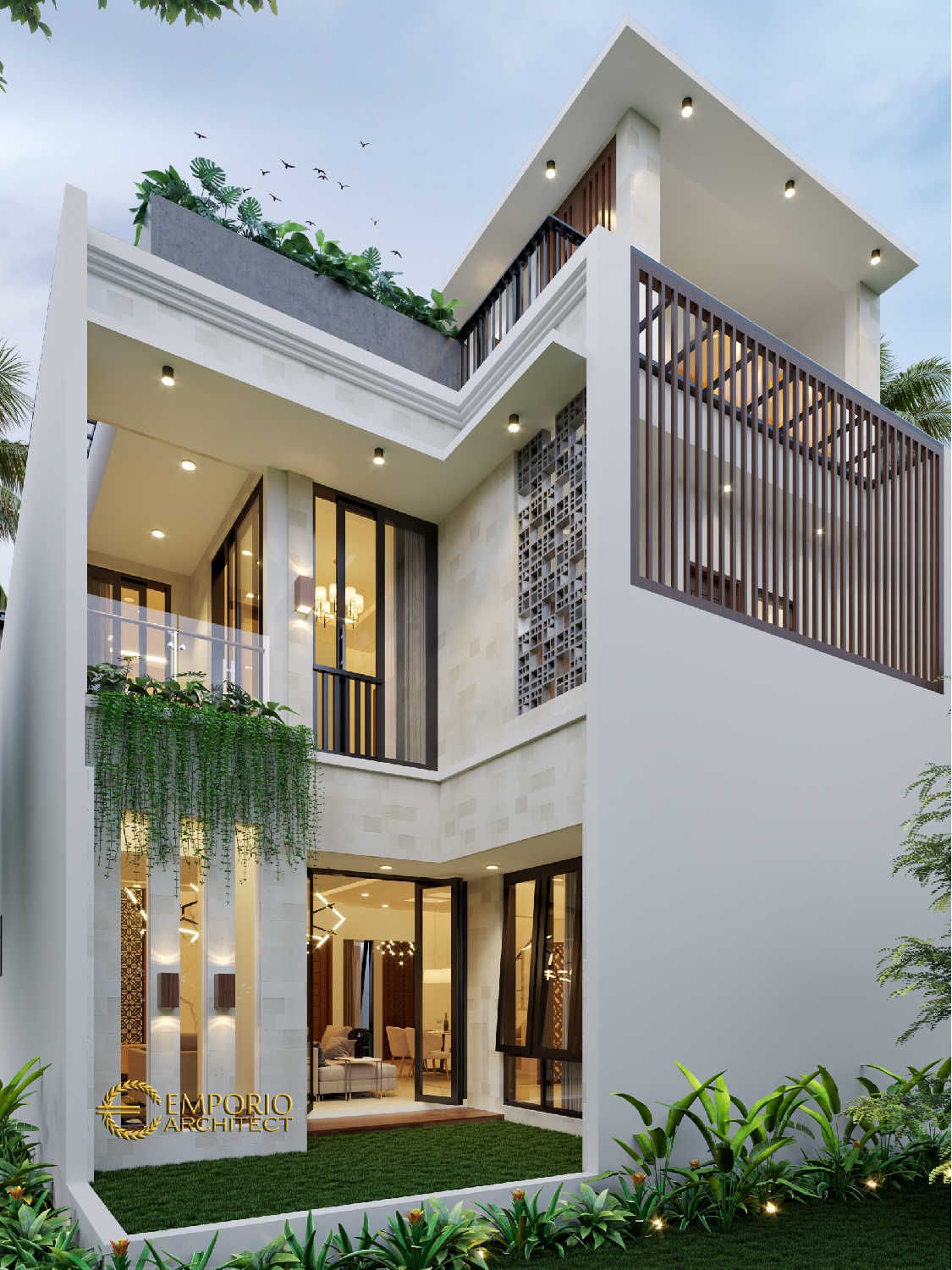 Mr. Donny Modern House 3 Floors Design – Jakarta Timur