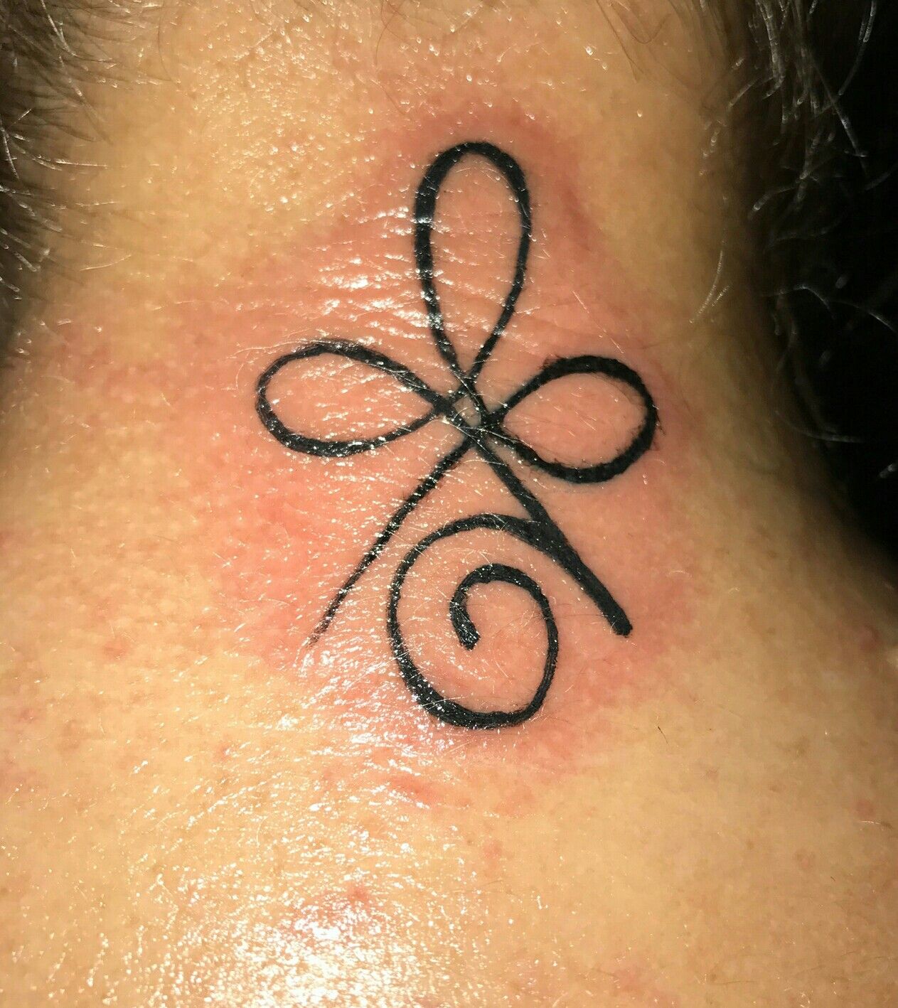 My tattoo #12. Celtic symbol for strength. Perfect for all I’ve been through. Survived. And stronger because of my strength