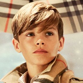 Romeo Beckham Stars In New Burberry Campaign