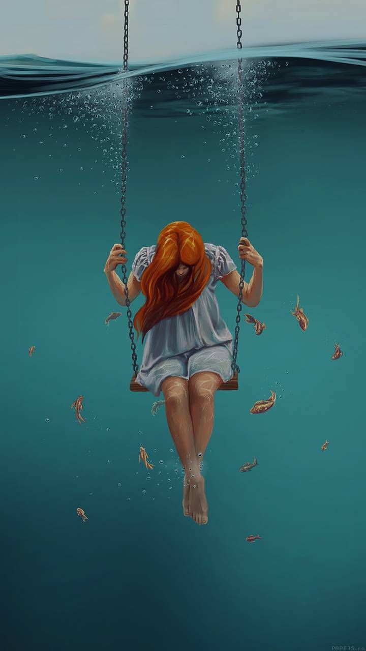 Sad Girl Wallpaper By Agaaa_K - Be - Free On Finetoshine
