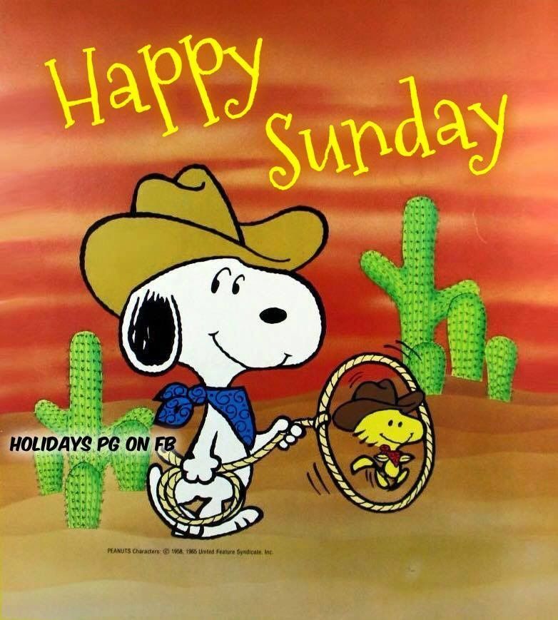 Snoopy Happy Sunday Image