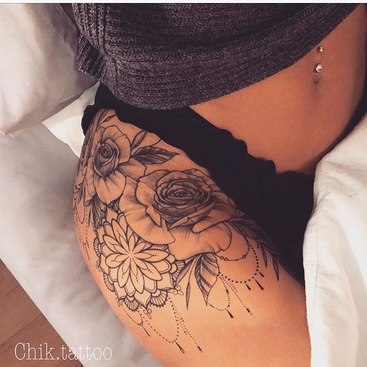 Discover 100+ about thigh tattoos for women super hot - in.daotaonec