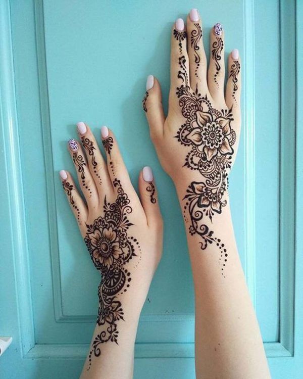 Ten Gorgeous Wedding-Day Henna Designs | Weddingbells