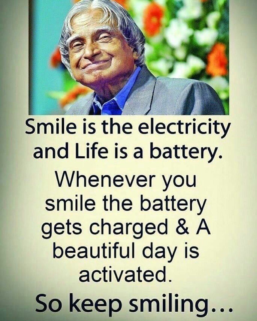 Thoughts Quotess Instagram Post “Smile Of The Electricity And