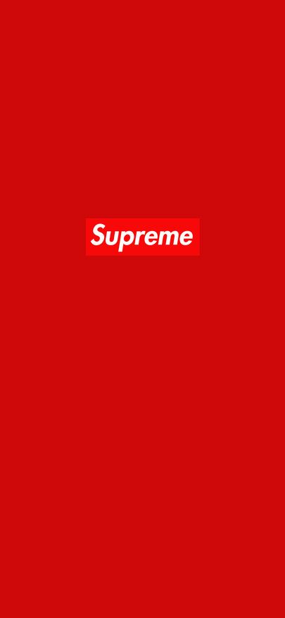 Wet Shop Sign Of Supreme Brand Logo Is Red Wallpapers