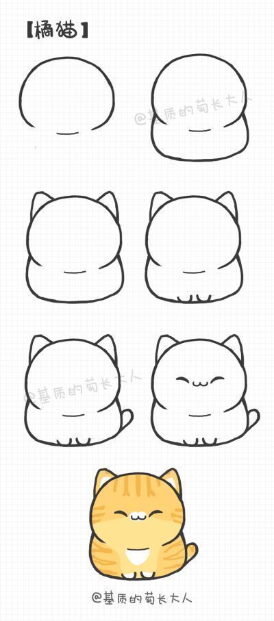 Wie zeichnet man ein Kawaii Cute Kitty; 3 #ad – children pencil drawings – #ad #Cute #draws #ein #k – maaghie
