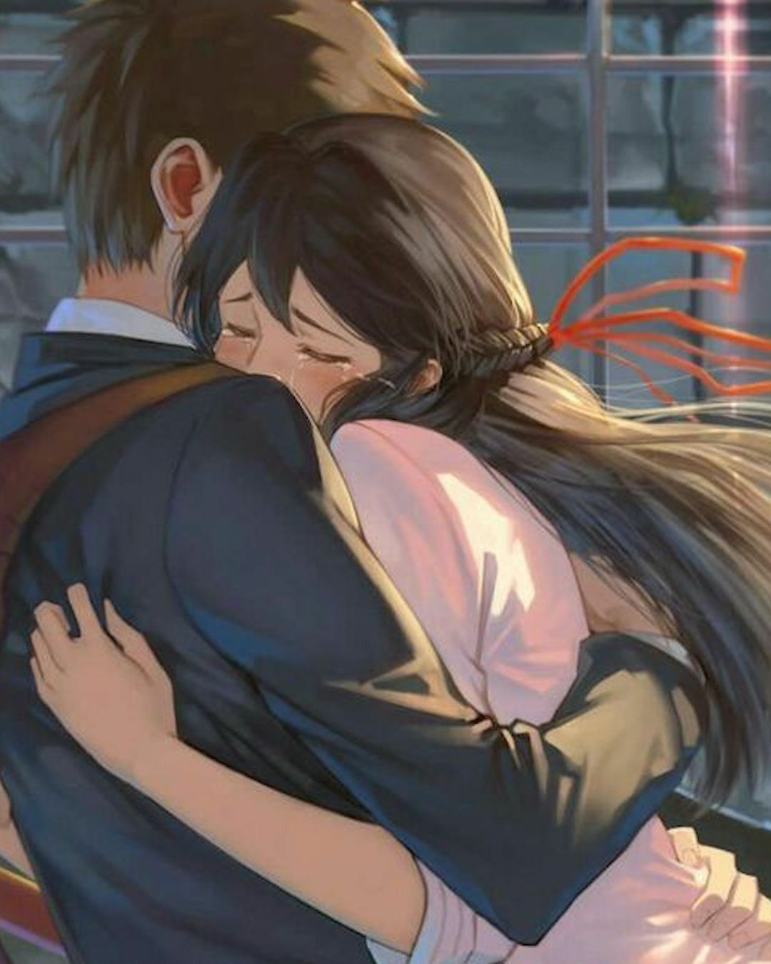 Anime Couple Hug Girl Transparent PNG  PNG Play