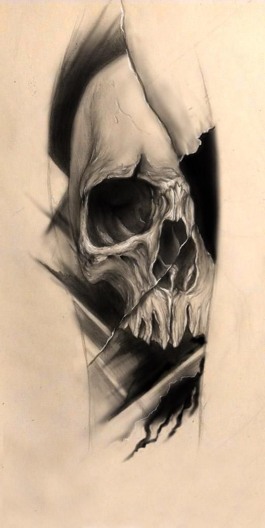 Skull Tattoo Design By Bleftattoo On Deviantart