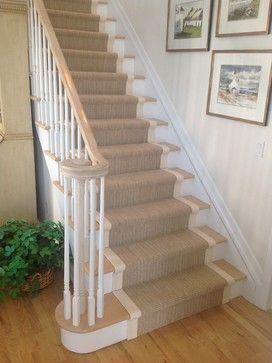 staircase runners | … Runners – traditional – staircase – new york – by Custom Stair Runners