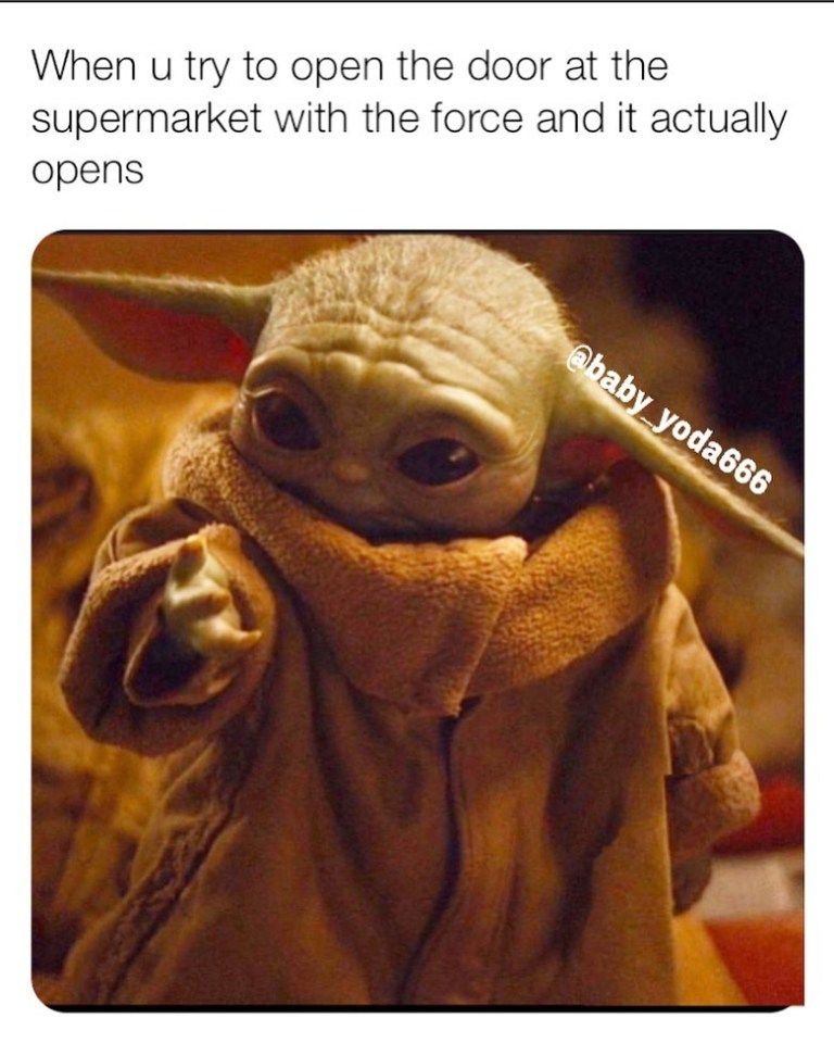 20 Extremely Relatable Baby Yoda Memes