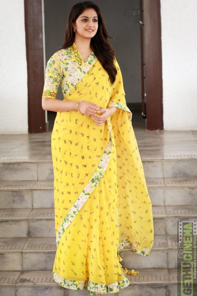 Actress Keerthy Suresh 2018 Photoshoot Gallery - Gethu Cinema