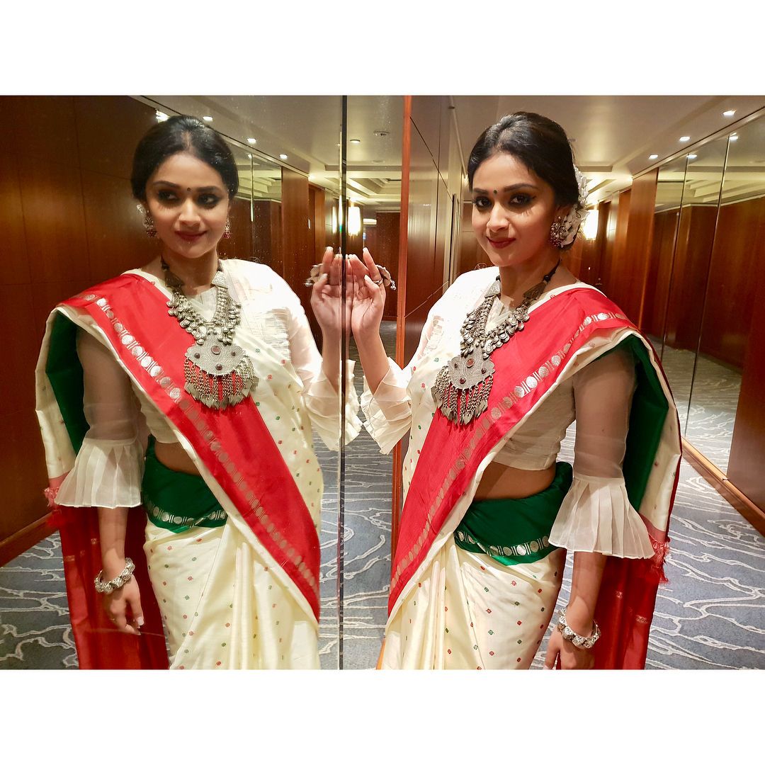 All Keerthy Suresh Traditional Sarees That Can Serve As Inspiration