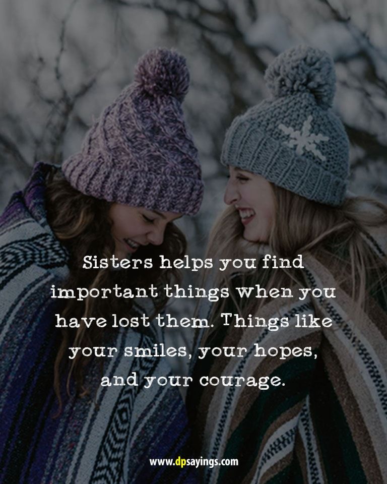 Big Sister Quotes Inspirational