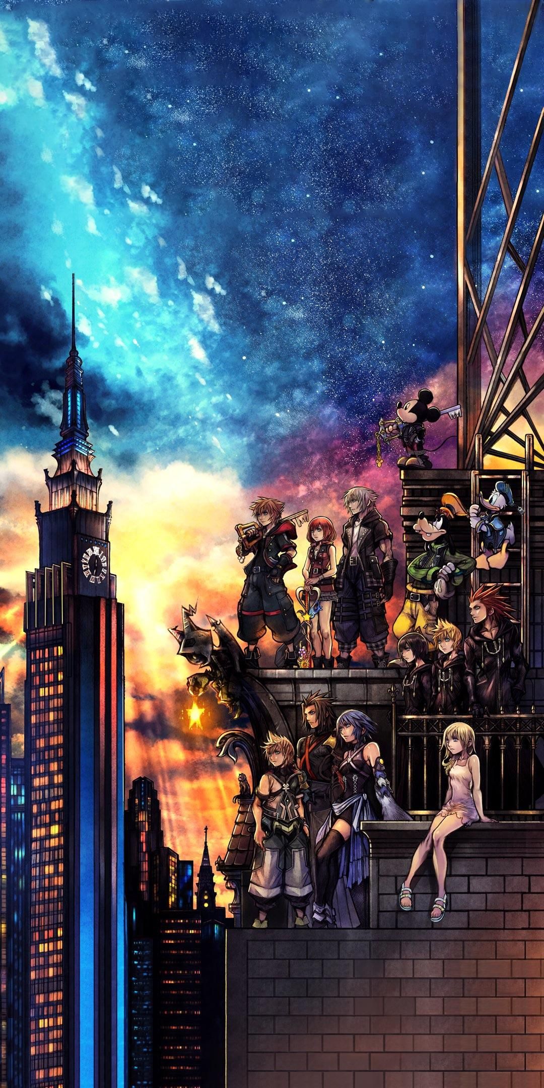 Download Kingdom Hearts Iphone Xs Max Wallpaper