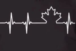 Even my heartbeat is Canadian :) ****My Maple Leaf Heart**** ❤️