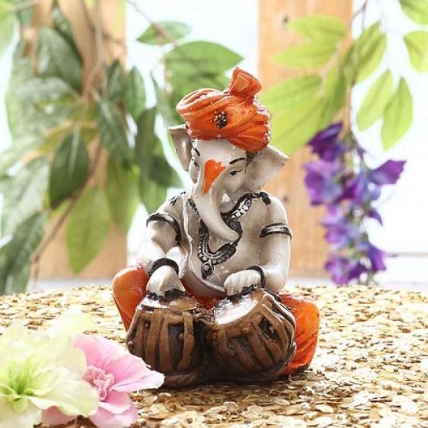 Ganesha Playing Tabla India