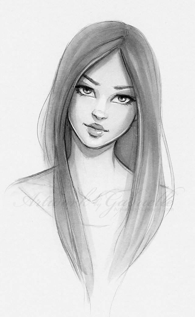 Girl Sketch Drawing Art  Drawing Skill