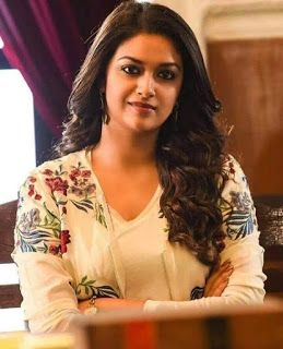 Keerthy Suresh With Cute And Lovely Smile In Sarkar