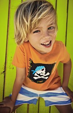Mini Boden 'Pirate' T-Shirt (Toddler, Little Boys &Amp; Big Boys) | Nordstrom Love This Little Boys Haircut Too. | Best Stuff