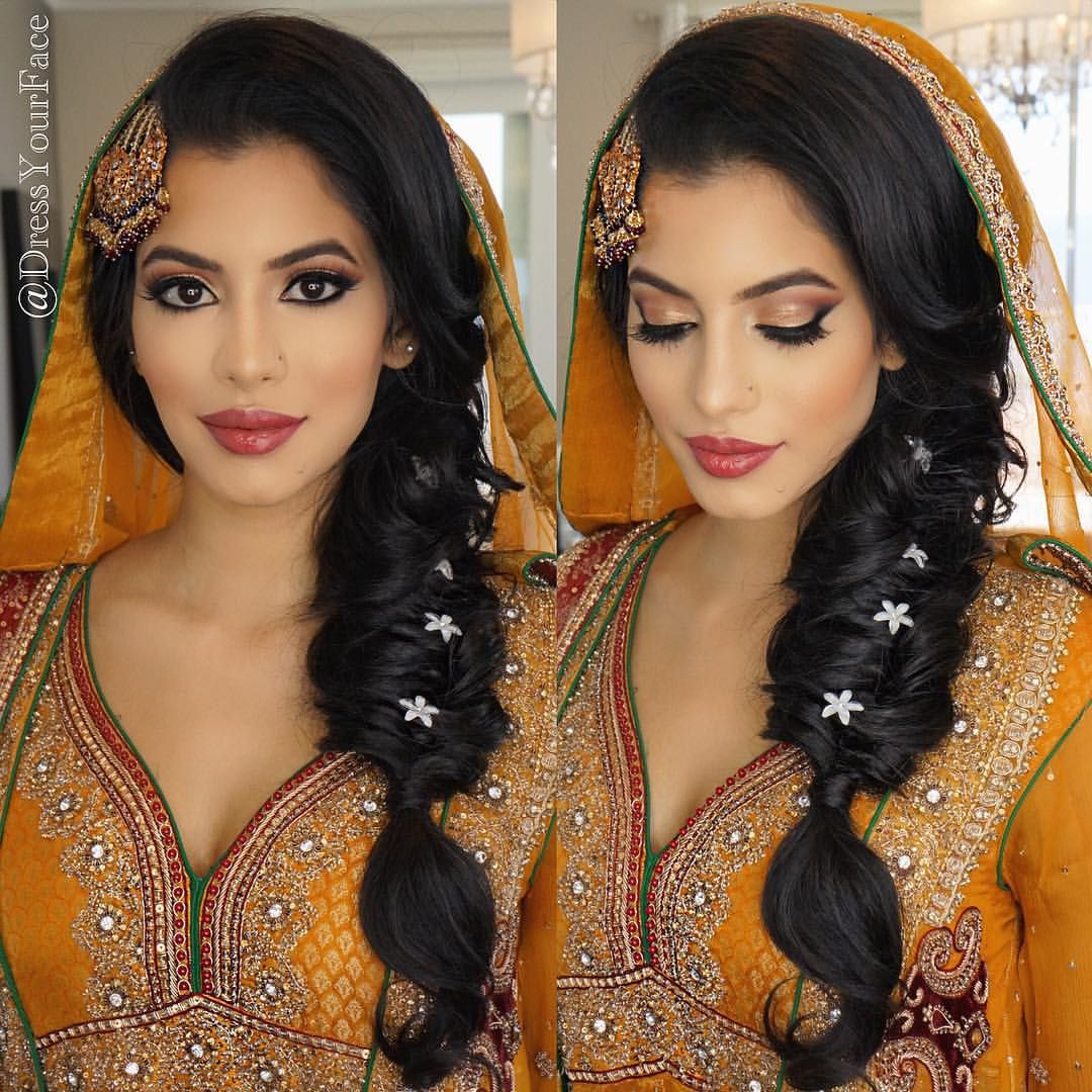 New Hairstyles For Indian Wedding Function Mehdi Haldi Sangeet 2024 