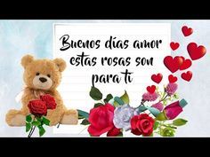 ?Buenos Días Amor Estas Rosas Son Para Ti♡?