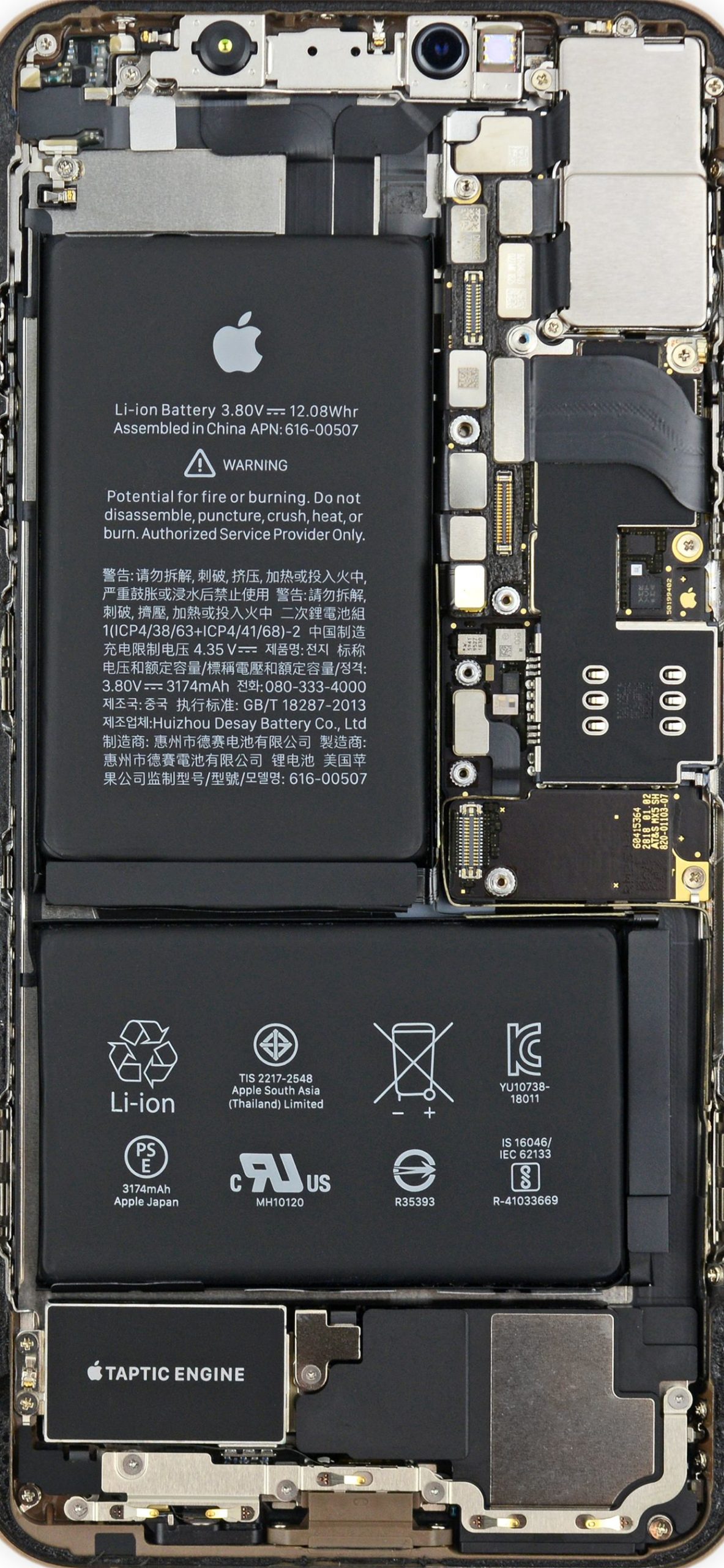 Double The Iphone Xs Teardowns = Double The Wallpapers