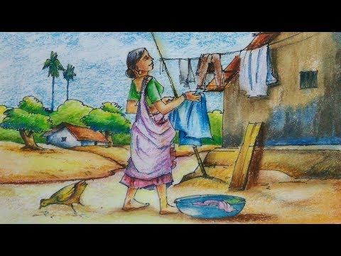 How to Draw Scenery - Easy Drawing Tutorial For Kids-saigonsouth.com.vn