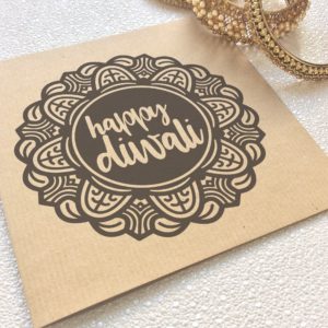 Mandala Design Happy Diwali Card, Diwali Greetings, Deepavali, Indian Occasion Card, Indian Celebration, Indian Festival,