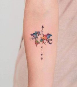 Mini tattoos -: Mini tatuagens femininas e delicadas