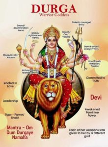 #Navratri-: Decoding Maa Durga’s weapons and vehicle