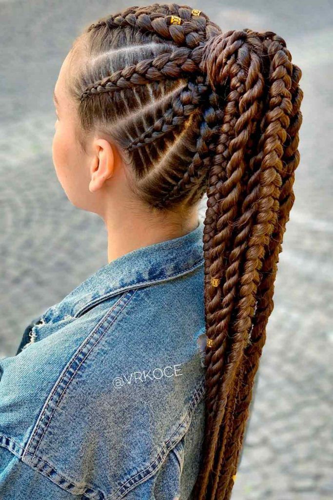 30 Feminine Goddess Braids Hairstyles To Add Some Ethnic Vibes To Your Style