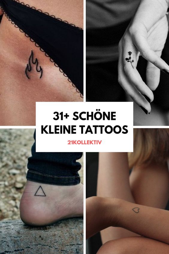 31+ Atemberaubende, Kleine Tattoos: Inspiration &Amp; Ideen