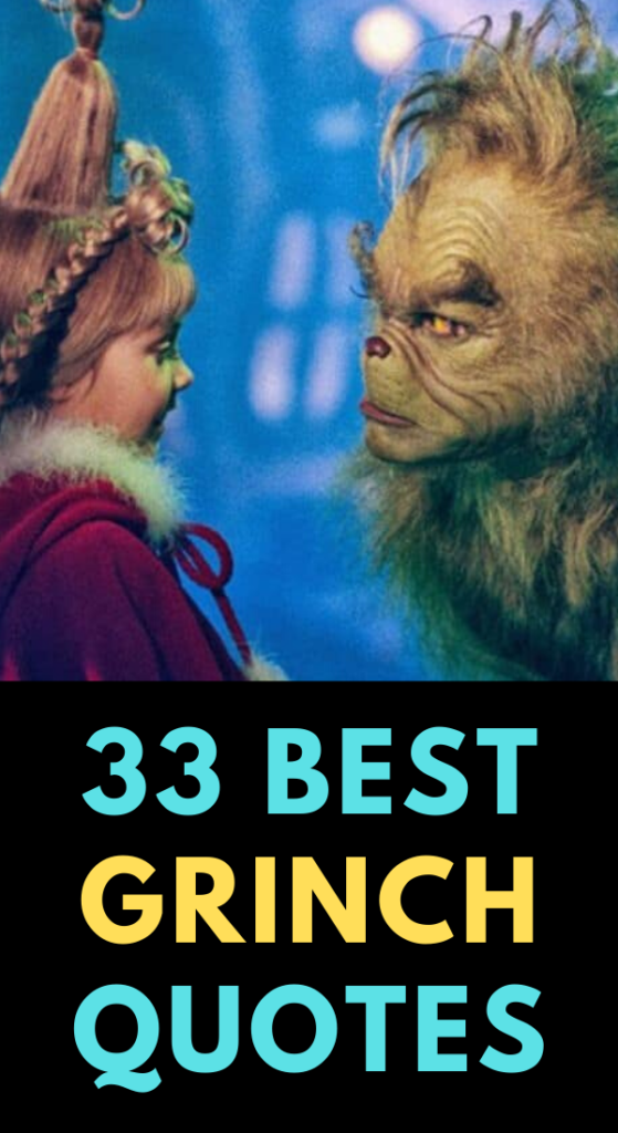 33 Best Grinch Quotes