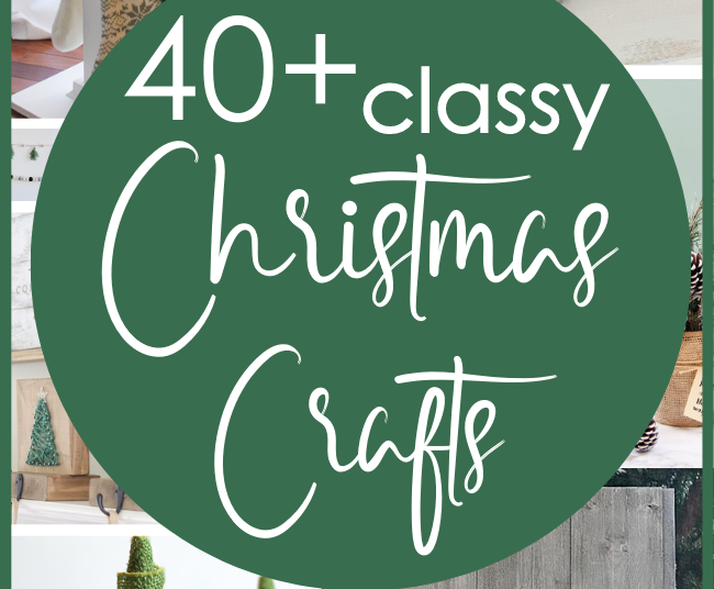 40+ Classy Christmas Craft Diy Projects