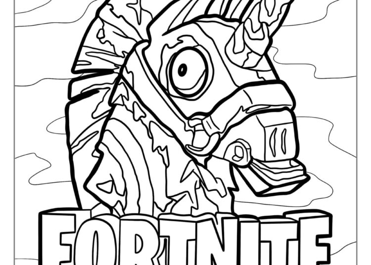 58 Fortnite Coloring Pages (Free Pdf Printables)