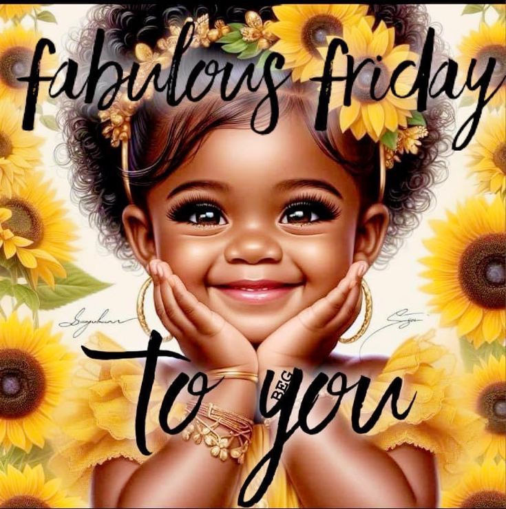 Extraordinary Beautiful African American Happy Friday Images Gallery