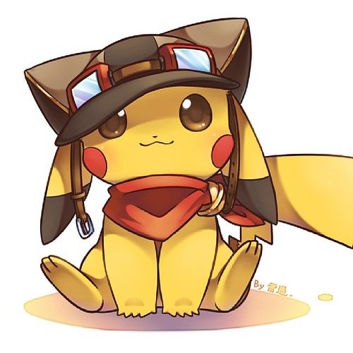 #Anime #Pokemon #Pikachu #Pika #Pikaka #Kawaii #Cute #Yellow #Chibi