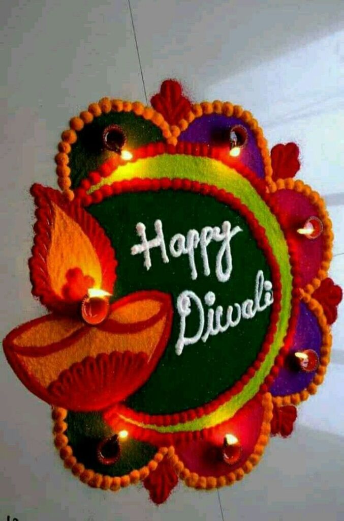 Beautiful and Easy Diwali Rangoli Designs