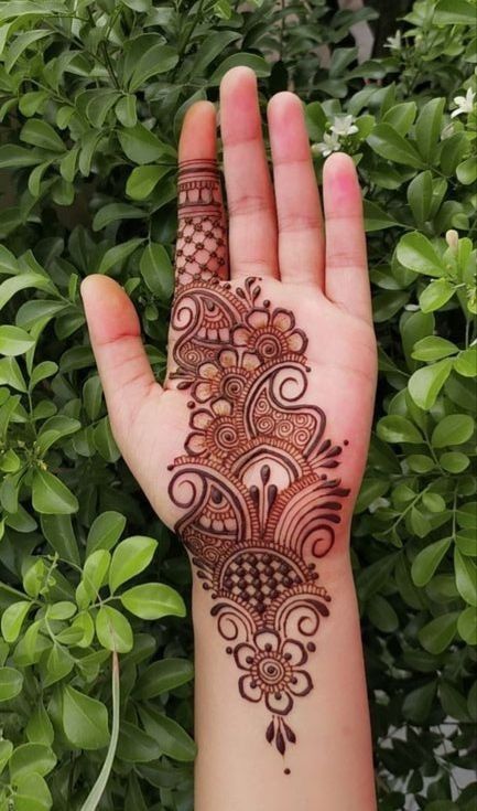 Bridal Mehndi Designs Hands Arabic 1